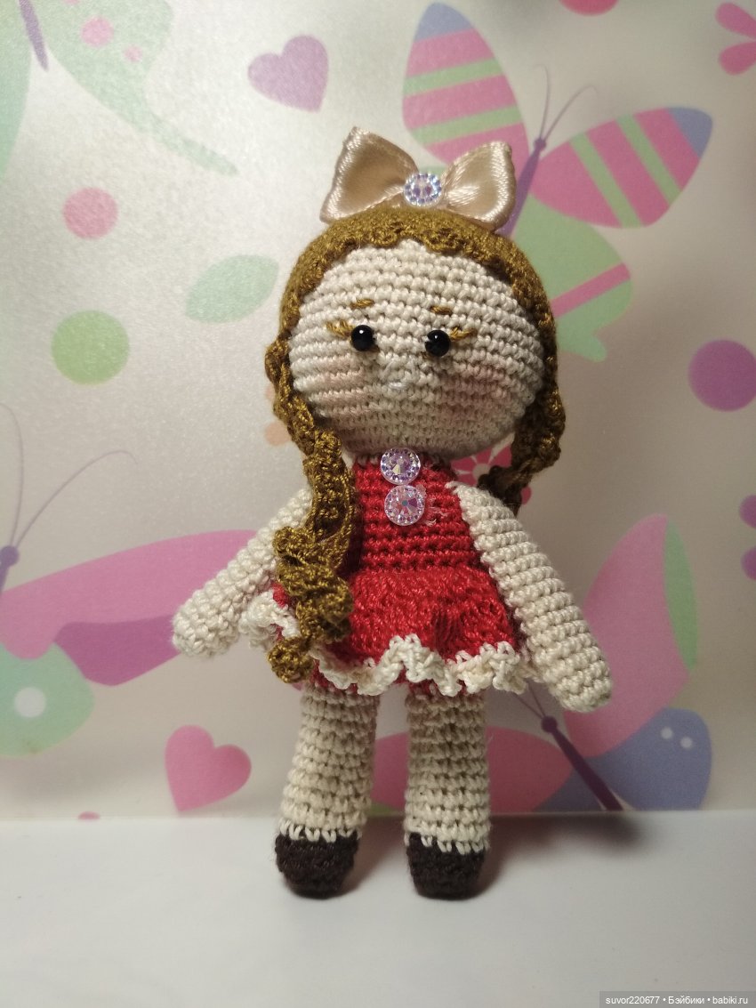 Моя Дюймовочка — Вязаные игрушки и амигуруми: крючком (фото 4)
