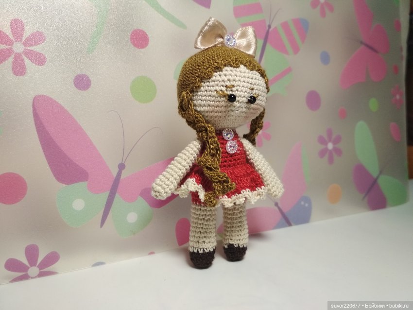 Моя Дюймовочка — Вязаные игрушки и амигуруми: крючком (фото 3)