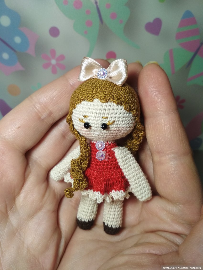 Моя Дюймовочка — Вязаные игрушки и амигуруми: крючком (фото 5)