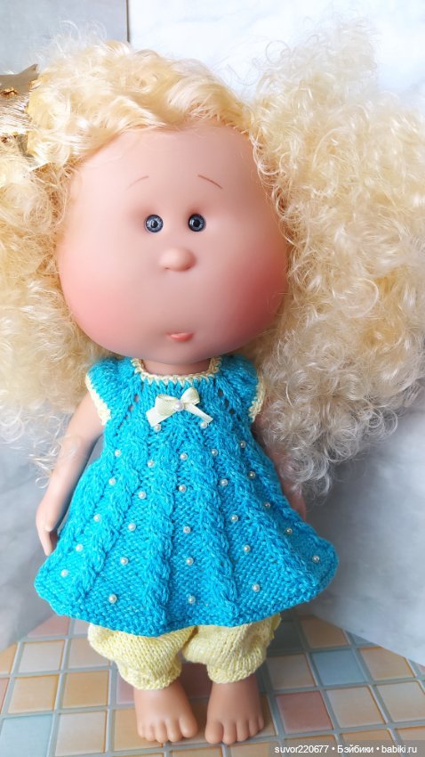 Новая девочка: Миечка — Куклы Nines d'Onil (Нинес): Миа (Mia) (фото 2)