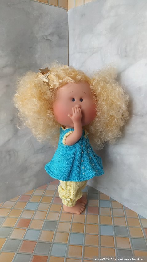 Новая девочка: Миечка — Куклы Nines d'Onil (Нинес): Миа (Mia) (фото 4)