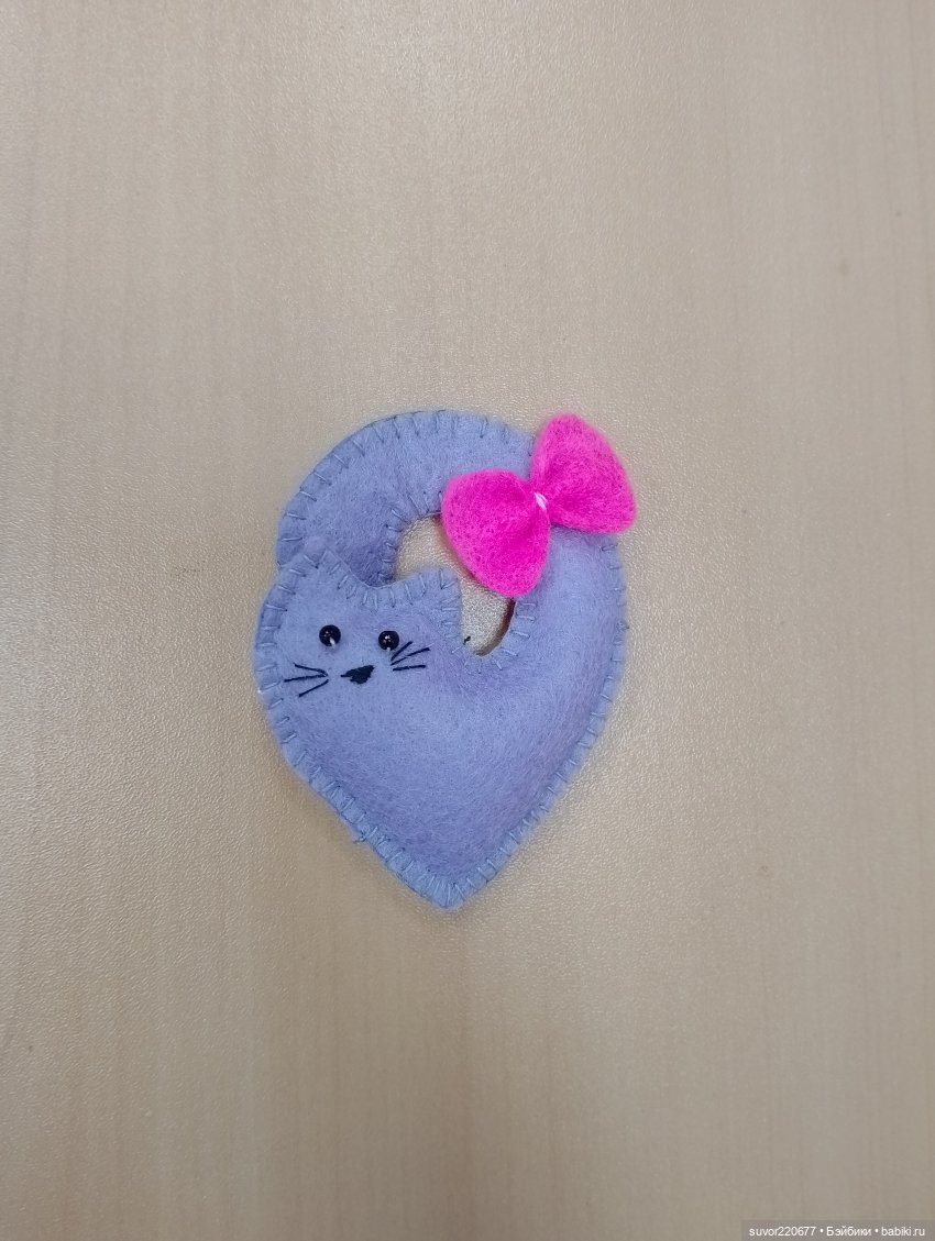 Изделия из фетра. Он такой притягательный (фото 8)