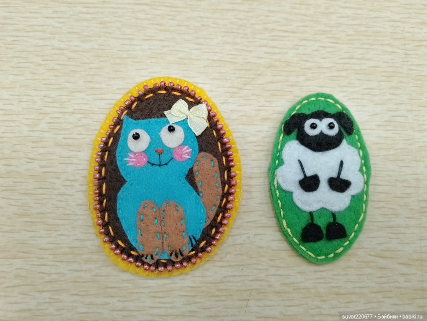 Изделия из фетра. Он такой притягательный