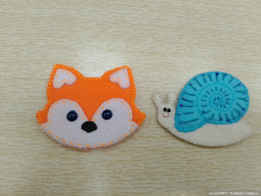 Изделия из фетра. Он такой притягательный