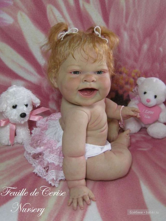 Девченка - хохотушка. Кукла беренджер Лола (фото 2)