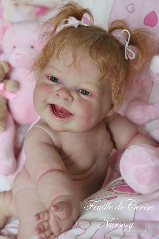 Девченка - хохотушка. Кукла беренджер Лола