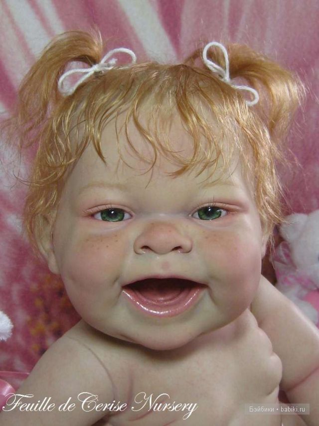 Девченка - хохотушка. Кукла беренджер Лола