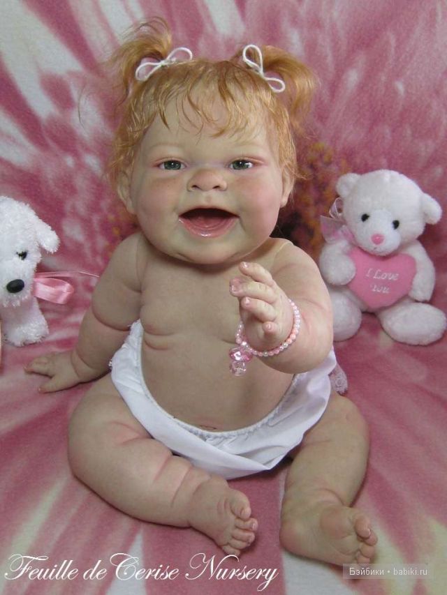 Девченка - хохотушка. Кукла беренджер Лола (фото 6)