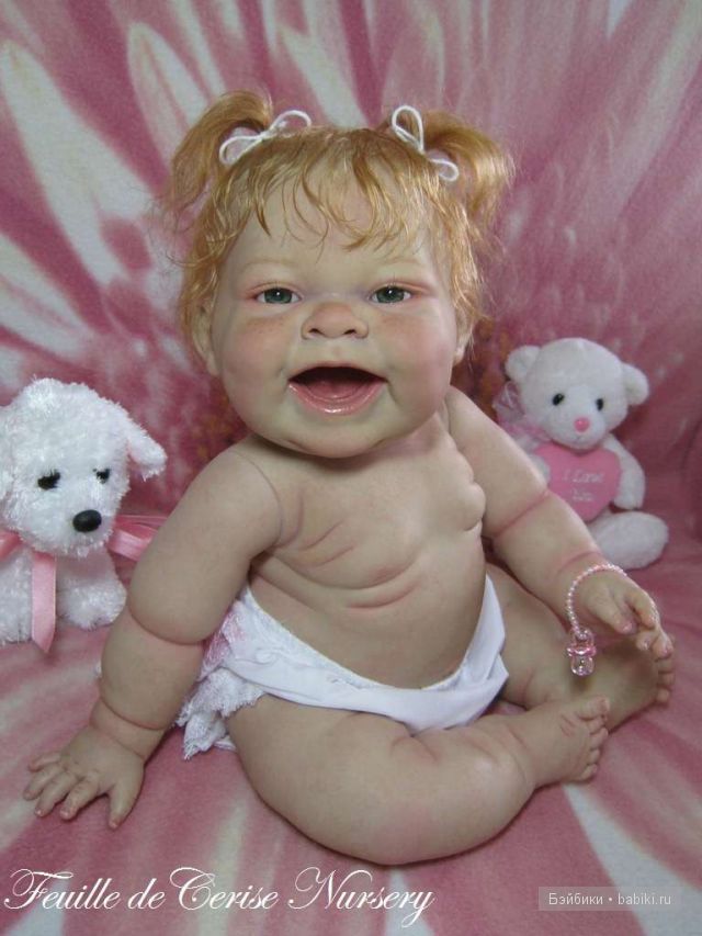 Девченка - хохотушка. Кукла беренджер Лола (фото 10)