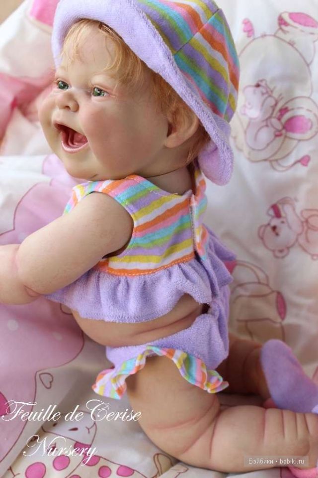 Девченка - хохотушка. Кукла беренджер Лола