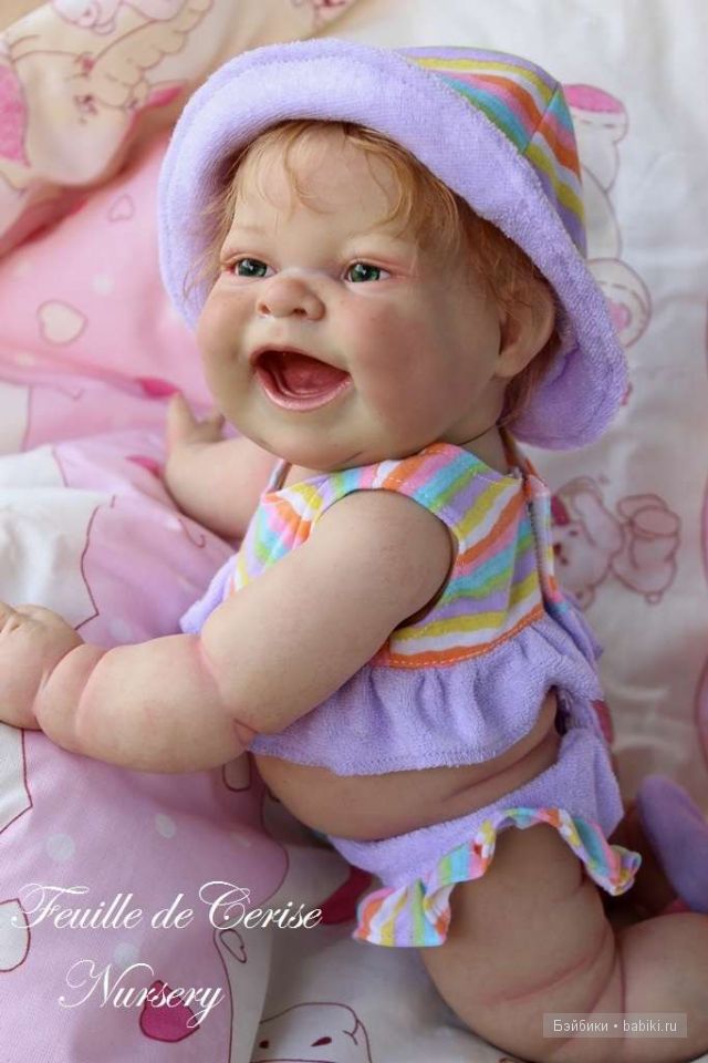 Девченка - хохотушка. Кукла беренджер Лола (фото 4)