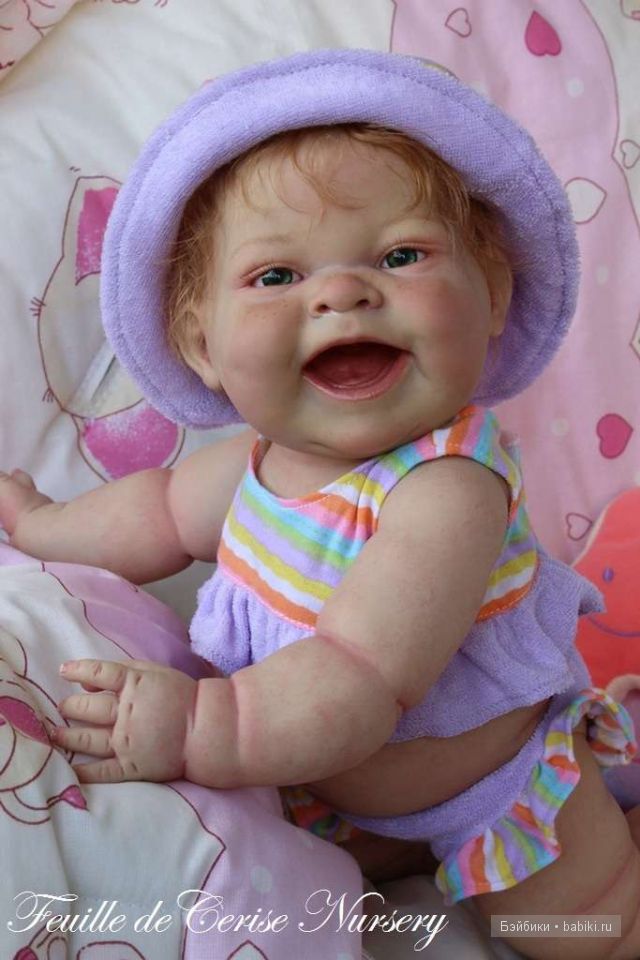 Девченка - хохотушка. Кукла беренджер Лола