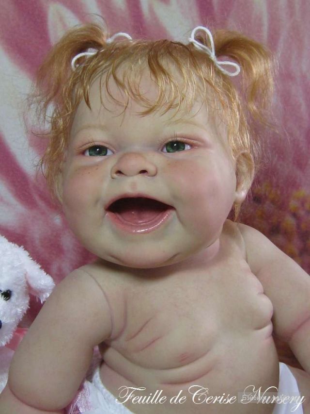 Девченка - хохотушка. Кукла беренджер Лола (фото 5)