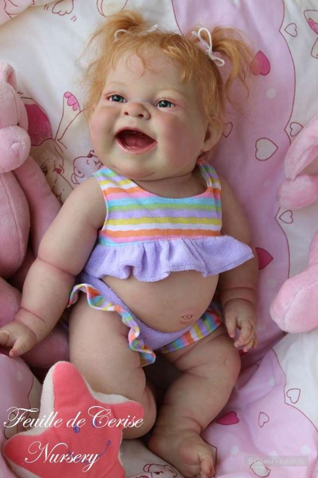 Девченка - хохотушка. Кукла беренджер Лола