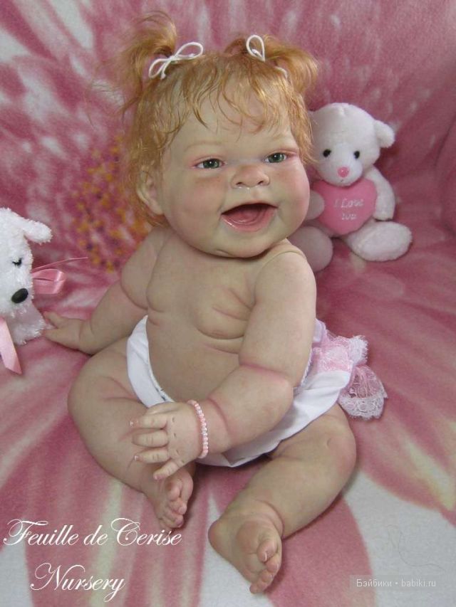 Девченка - хохотушка. Кукла беренджер Лола (фото 7)
