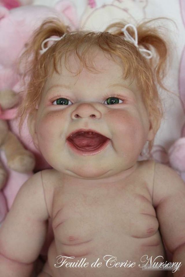 Девченка - хохотушка. Кукла беренджер Лола