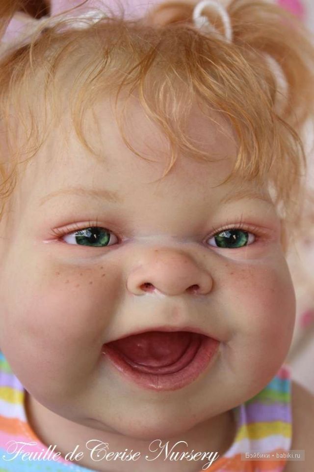 Девченка - хохотушка. Кукла беренджер Лола