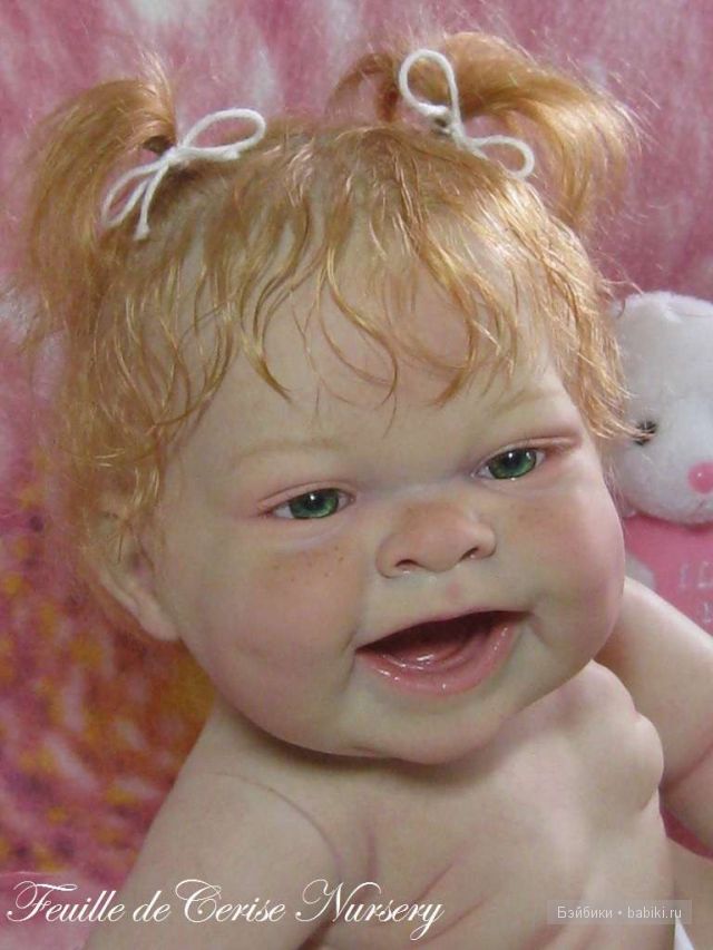 Девченка - хохотушка. Кукла беренджер Лола (фото 9)