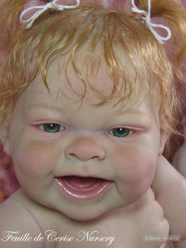 Девченка - хохотушка. Кукла беренджер Лола