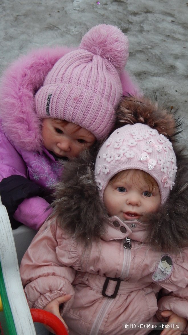 Ура! Мы играем в куклы реборн