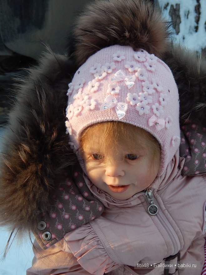 Звёздочки-Снежинки. Куклы реборн Елены Ядриной на прогулке