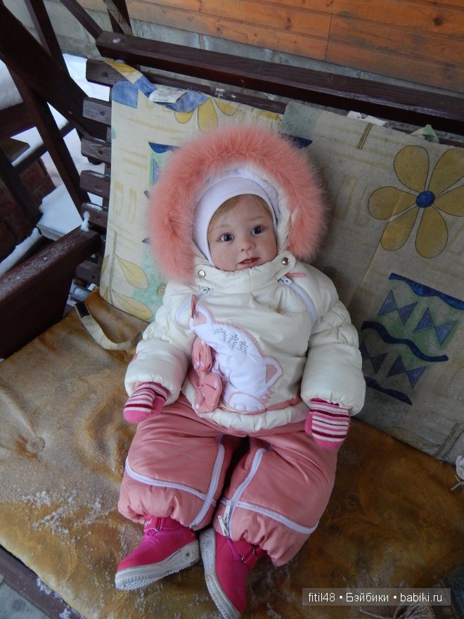 Звёздочки-Снежинки. Куклы реборн Елены Ядриной на прогулке (фото 6)