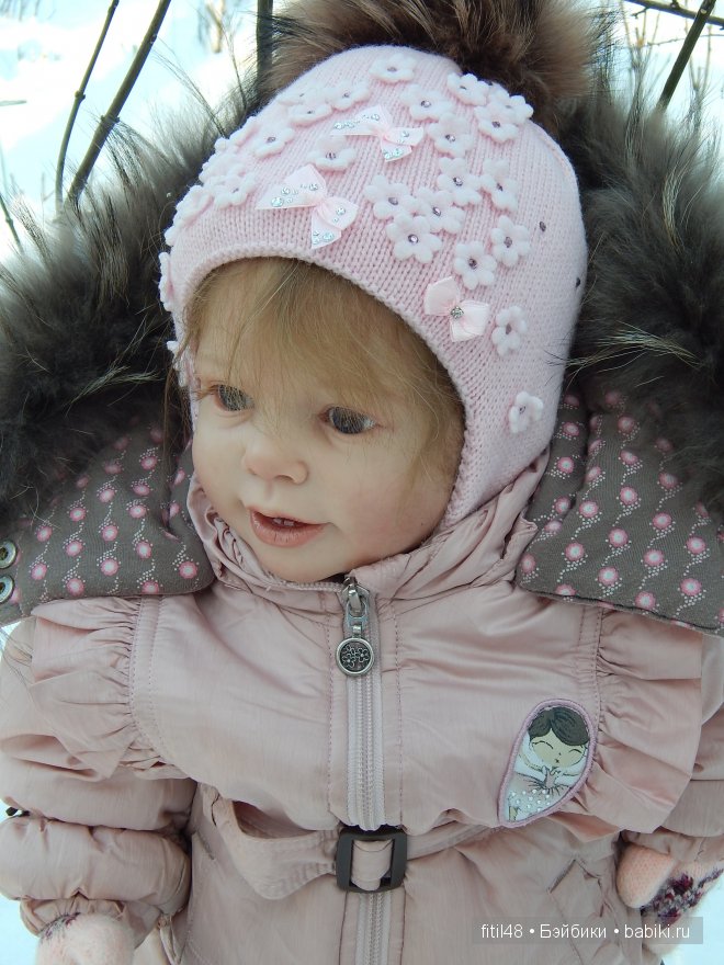 Звёздочки-Снежинки. Куклы реборн Елены Ядриной на прогулке