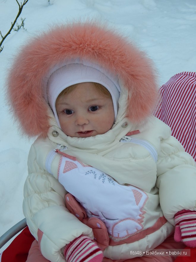 Звёздочки-Снежинки. Куклы реборн Елены Ядриной на прогулке