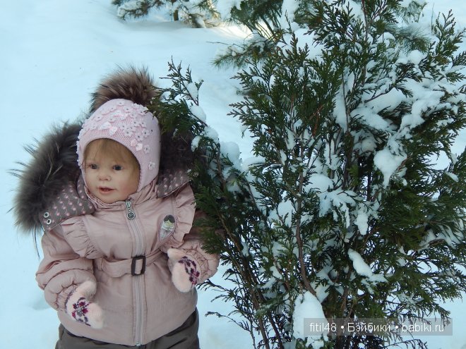Звёздочки-Снежинки. Куклы реборн Елены Ядриной на прогулке