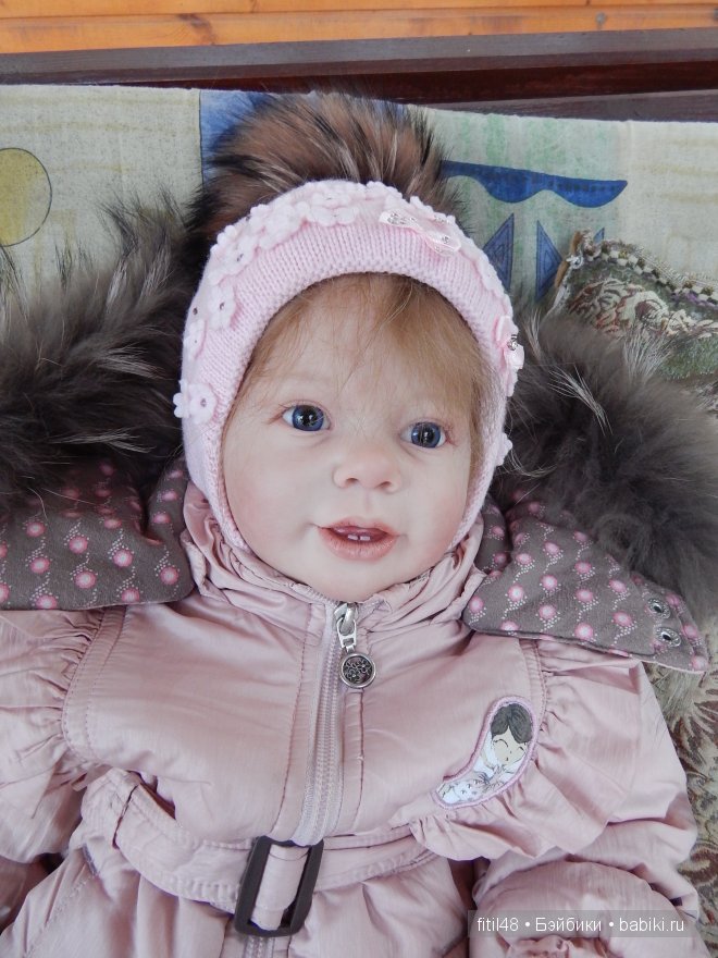 Звёздочки-Снежинки. Куклы реборн Елены Ядриной на прогулке (фото 3)