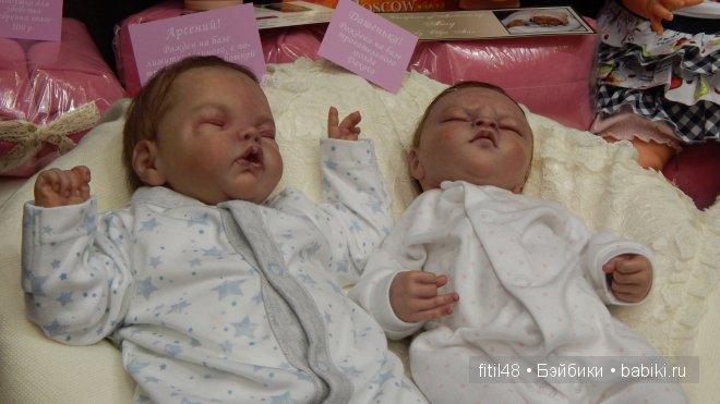 VIII Московская международная выставка-ярмарка кукол и медведей Тедди MOSCOW FAIR 2014. Видео. Часть I. Реборны (фото 5)