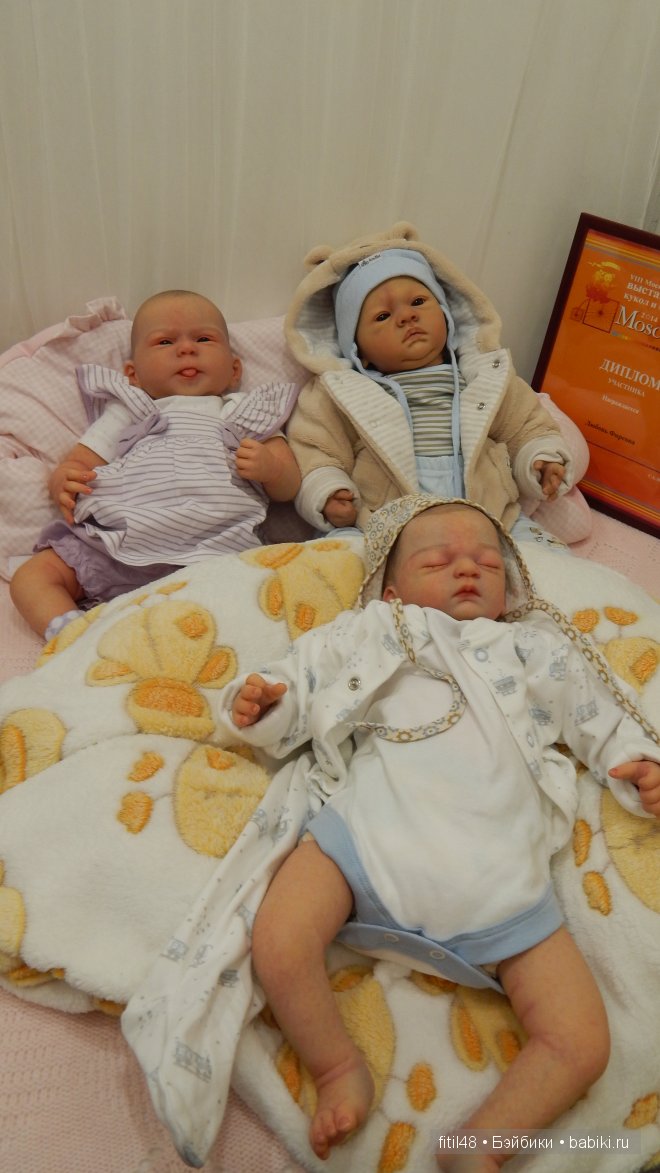 VIII Московская международная выставка-ярмарка кукол и медведей Тедди MOSCOW FAIR 2014. Видео. Часть I. Реборны