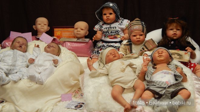 VIII Московская международная выставка-ярмарка кукол и медведей Тедди MOSCOW FAIR 2014. Видео. Часть I. Реборны (фото 4)