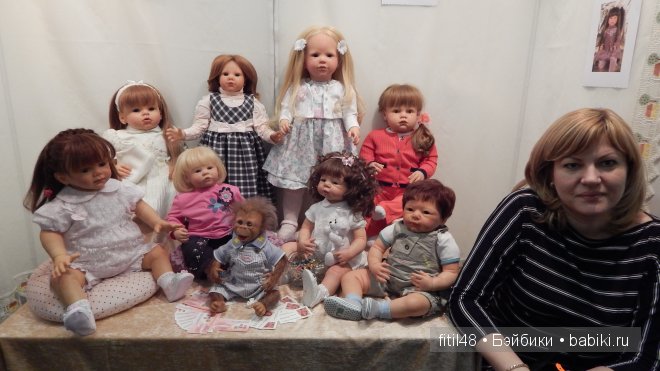 VIII Московская международная выставка-ярмарка кукол и медведей Тедди MOSCOW FAIR 2014. Видео. Часть I. Реборны