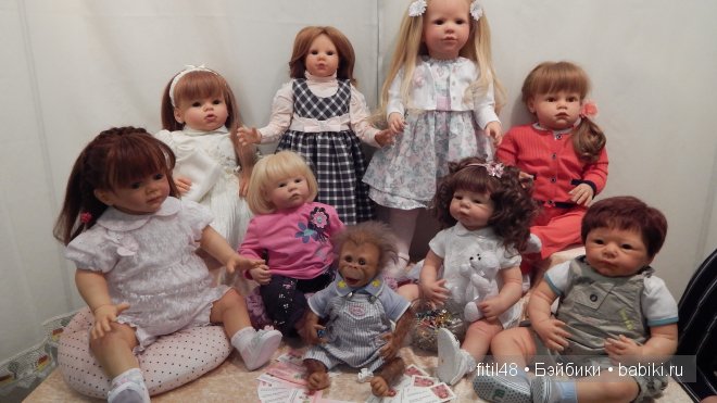 VIII Московская международная выставка-ярмарка кукол и медведей Тедди MOSCOW FAIR 2014. Видео. Часть I. Реборны