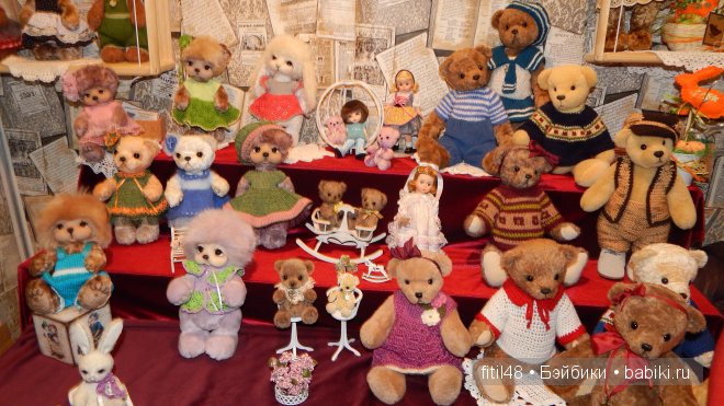 VIII Московская международная выставка-ярмарка кукол и медведей Тедди MOSCOW FAIR 2014 Часть II Мишки Тедди и все, все, все