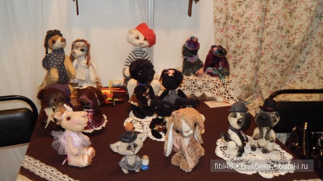 VIII Московская международная выставка-ярмарка кукол и медведей Тедди MOSCOW FAIR 2014 Часть II Мишки Тедди и все, все, все