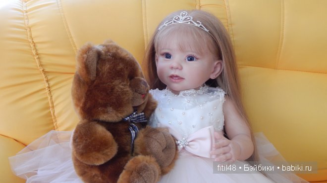 Хоть поверьте, хоть проверьте! Кукла реборн Майя Ирины Гринистовой (фото 6)