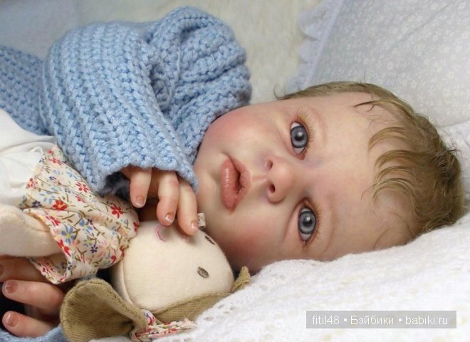 Малыш проснулся. Кукла реборн Ноа