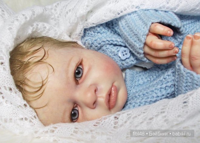 Малыш проснулся. Кукла реборн Ноа