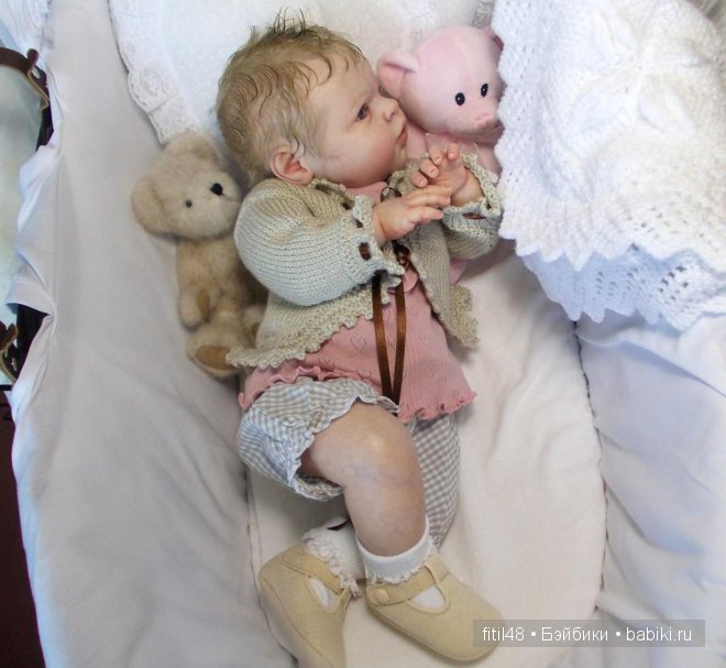 Малыш проснулся. Кукла реборн Ноа