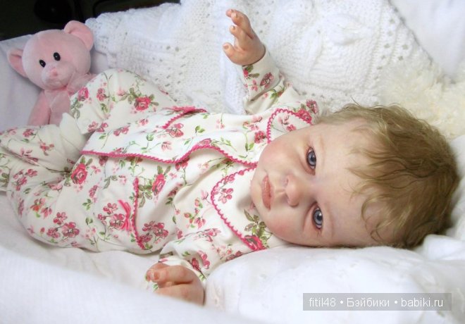 Малыш проснулся. Кукла реборн Ноа