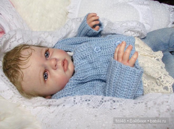 Малыш проснулся. Кукла реборн Ноа