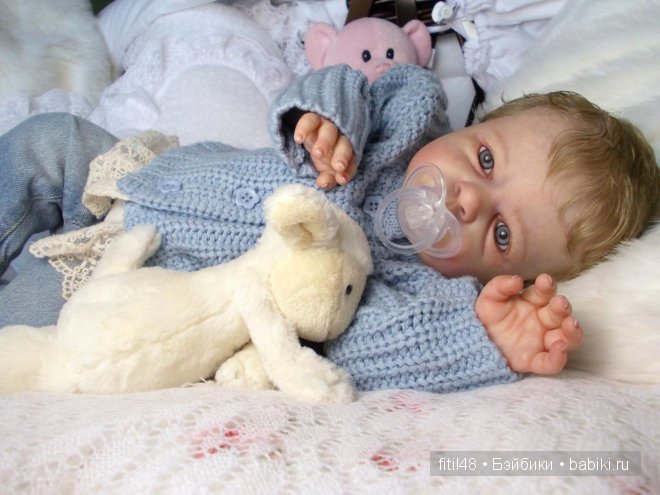 Малыш проснулся. Кукла реборн Ноа (фото 9)