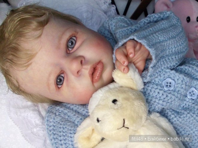 Малыш проснулся. Кукла реборн Ноа