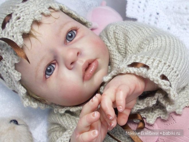 Малыш проснулся. Кукла реборн Ноа