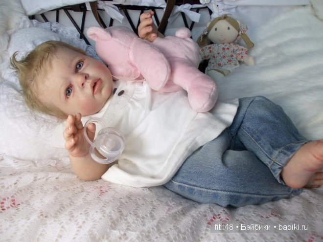 Малыш проснулся. Кукла реборн Ноа