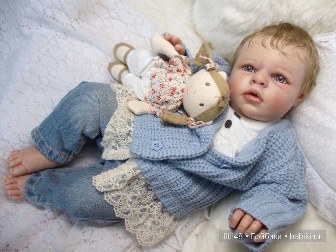 Малыш проснулся. Кукла реборн Ноа