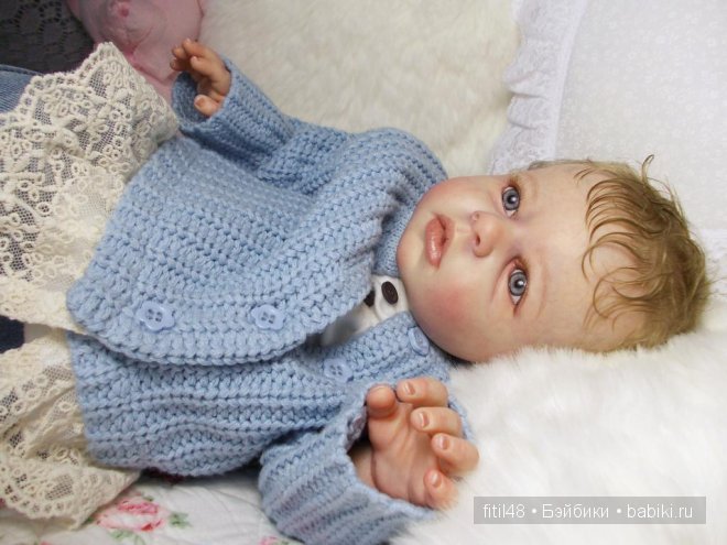 Малыш проснулся. Кукла реборн Ноа