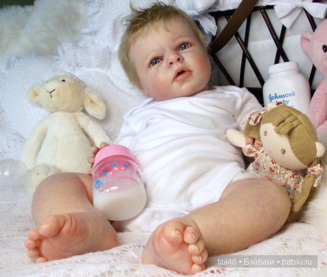 Малыш проснулся. Кукла реборн Ноа